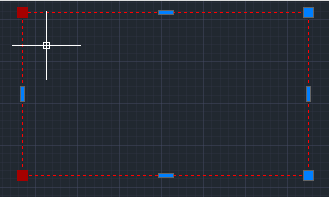 中望CAD用Shift做多夹点移动、拉伸
