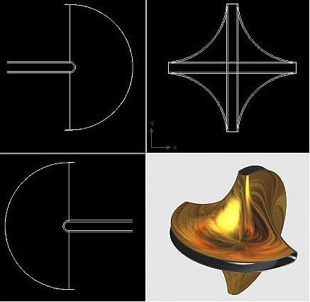 中望CAD制作之曲面实体造型设计