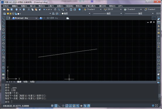 中望CAD提高绘图效率之直线和注释文本的生成