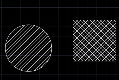中望CAD如何快速求多个填充图案的总面积