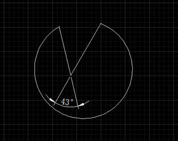 中望CAD中如何标注大于180度的角度