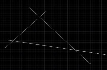 中望CAD中如何快速使两直线相交