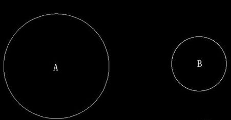 中望CAD如何画两个圆的外切线