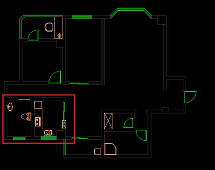 中望CAD中如何在一幅大图中截取其中一部分打印