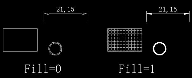 中望CAD中如何控制填充、文字等各类图形的显示效果