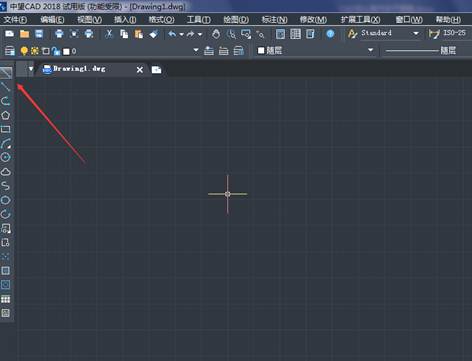中望CAD怎么画汽车平面图
