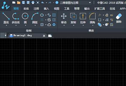 中望CAD中的图形怎么快速填充和保存设置?