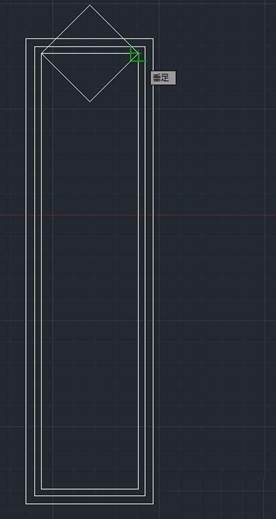 怎么用中望CAD画瓷砖过道角花花纹