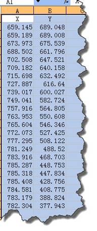 利用EXCEL如何在中望CAD里绘制任意曲线、折线