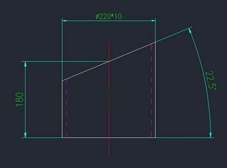 中望CAD斜截圆管放样下料的教程