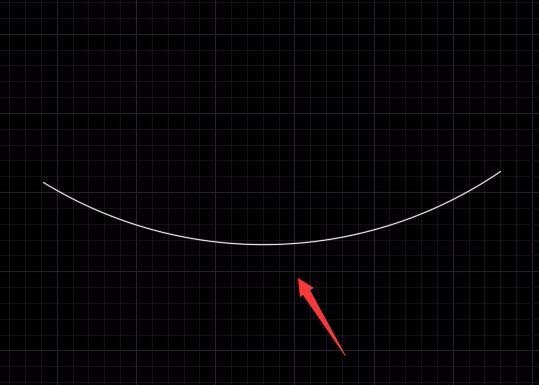 中望CAD弦长如何添加垂线