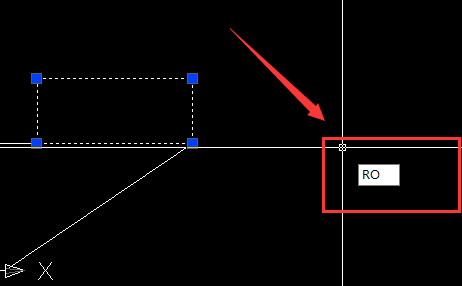 中望CAD怎么旋转长方形