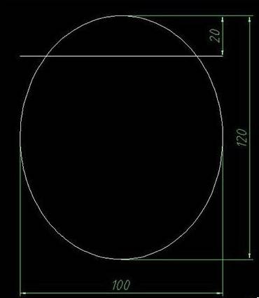 中望CAD怎么绘制一个橄榄球