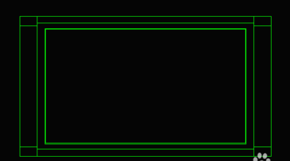 用中望CAD怎么画一个电视立面图