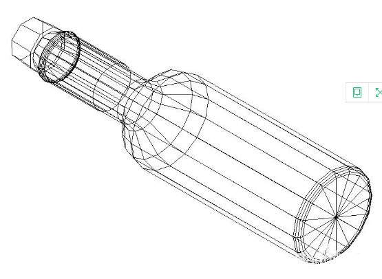 使用中望CAD怎样绘制酒瓶