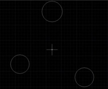 中望CAD如何画与三点相切的圆