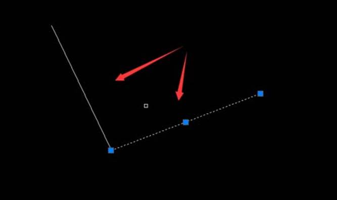 中望CAD中如何连接两条直线合并成一条