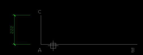 中望CAD中45°弯头的画法