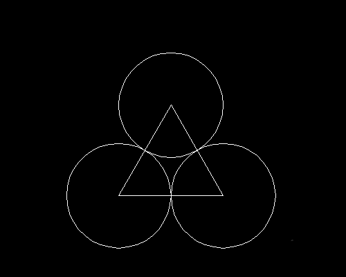 怎么用中望CAD绘制三环心形？