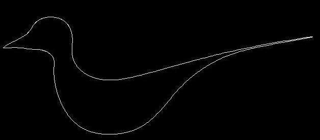 怎么用中望CAD画三维立体小鸟？