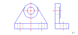 中望CAD用图案命令填充绘制剖面线