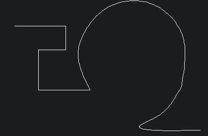 如何用中望CAD测量不规则的曲线长度