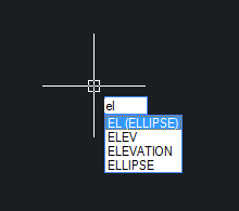 中望CAD椭圆的命令和快捷键