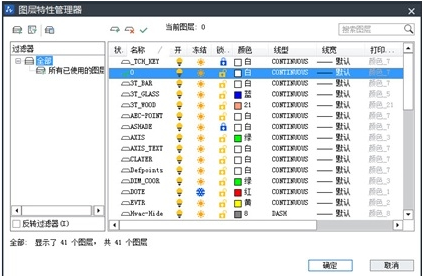 中望CAD图层管理功能怎么用？