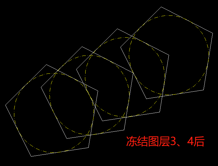 CAD关闭图层与冻结图层的区别
