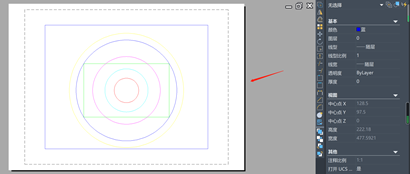 为什么CAD布局里彩色的图形不显示颜色？