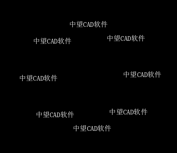 CAD如何将文字旋转至可读方向
