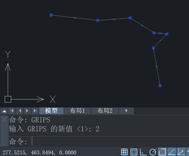 CAD如何控制夹点的显示？
