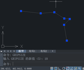 CAD如何控制夹点的显示？