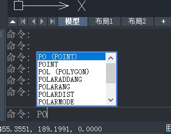 CAD中如何使用点命令