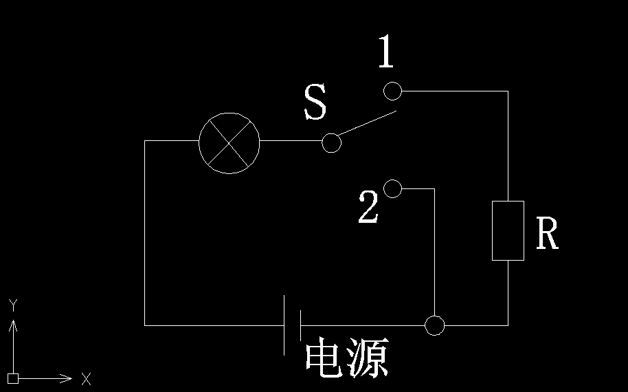 CAD中如何绘制简易接线图？