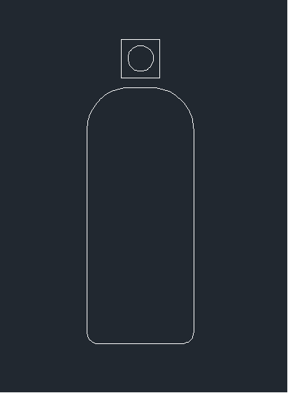CAD绘制灭火器