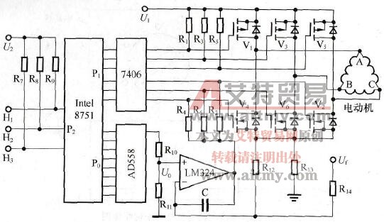 直流无刷电动机的微机控制