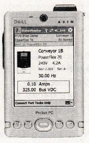 变频器的PDA界面