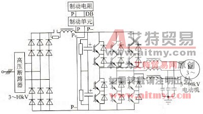 直接IGBT串联高压变频器的电路结构及工作原理