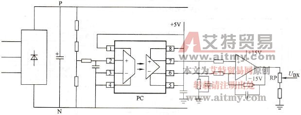 变频器直流电压检测举例