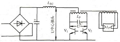 变压器耦合式LC并联谐振型电路原理图