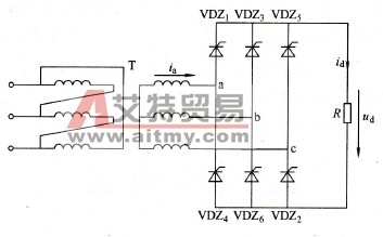 三相桥式全控整流电路原理