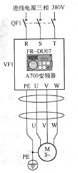 变频器主电路接线