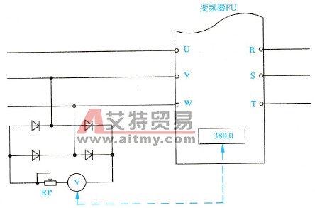 采用普通磁电电压表测量变频器输出电压的技术