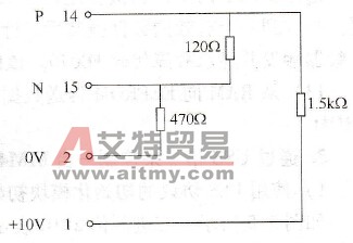 MM420变频器的终端和偏置电阻连接