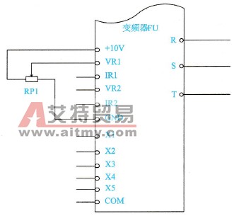 变频器的升降速端采用电位器的技术方法
