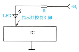  数控机床设备常见的指示灯控制电路示意图