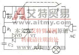 高频镇流器的调光电路