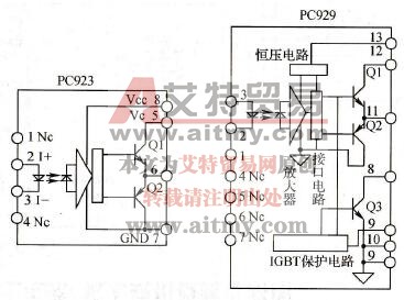 台安N2-405-1013 3.7kW变频器驱动电路图说明
