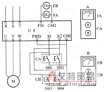 两地升、降速控制